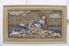 mussel-mermaid-framed